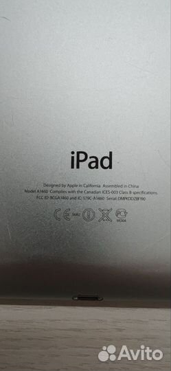 Планшет Apple iPad 4 32Gb