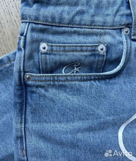 Джинсы corteiz широкие y2k