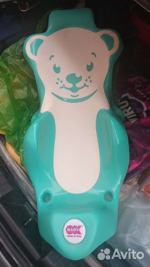 Детская горка и сиденье для купания Ok Baby