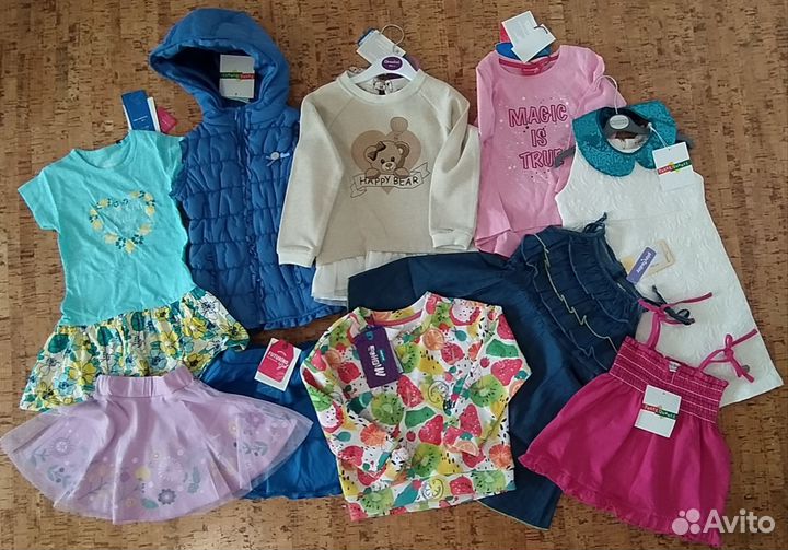 Пакет новых вещей 98 р. и 104 р