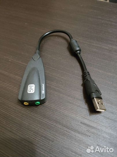 Внешняя звуковая карта usb