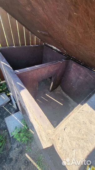 Будка для собаки утепленная