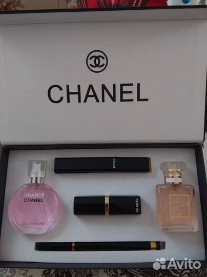 Подарочный бокс набор chanel