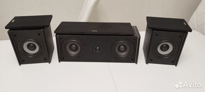 Колонки sven (тыловые 2*20, центр 2*30)