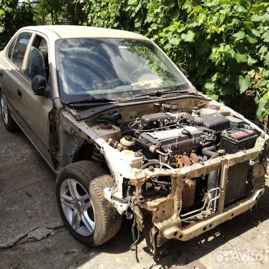 Двигатель G4EC с коробкой Хендай Акцент 2004г