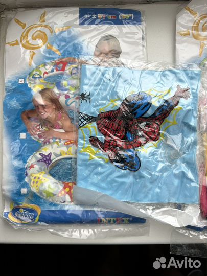 Нарукавники + круг для плавания детские