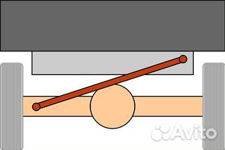 Кронштейн регулируемый тяги панары Нива, Шеви нива