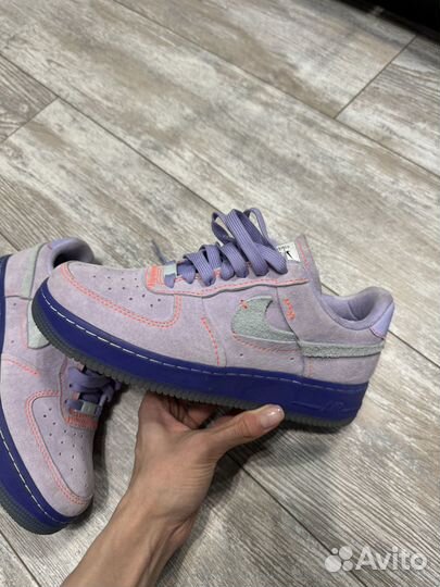 Кроссовки nike air force 1 LX Purple Agate