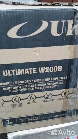 Ultimate 200 полочные активные новые с Bluetoo