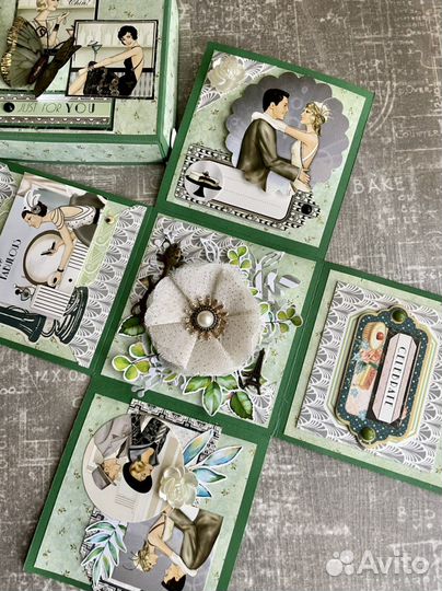 Открытка -коробка с сюрпризом