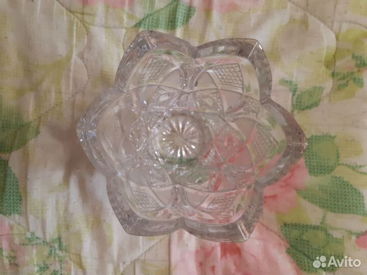 Ваза хрусталь