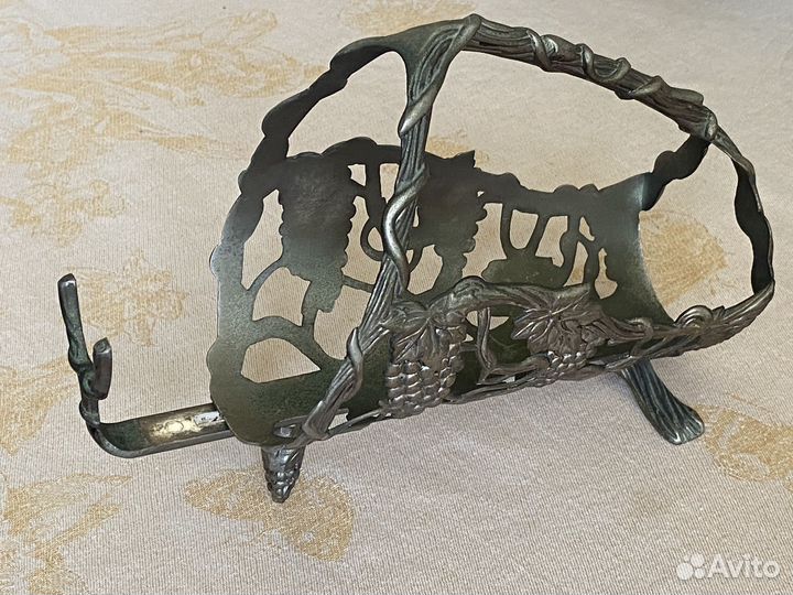 Подставка держатель для бутылок металл