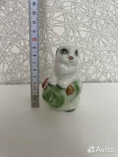 Фарфоровая статуэтка Заяц СССР