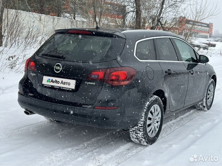 Opel Astra 1.4 AT, 2012, 206 200 км