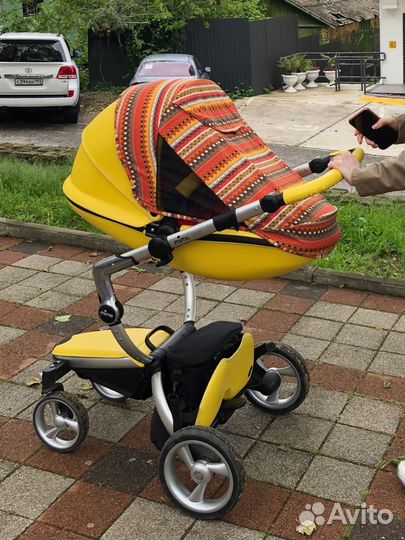 Коляска mima xari yellow