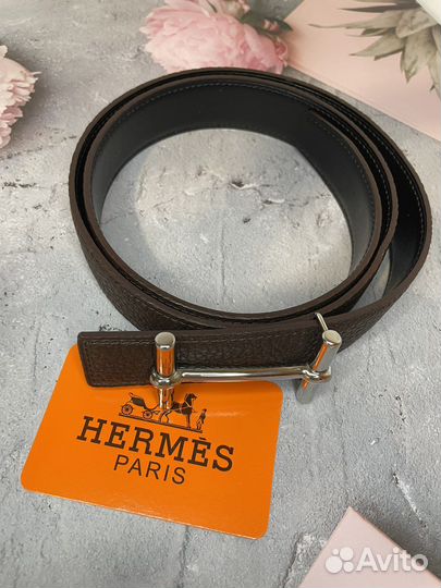 Ремень женский кожа Hermes
