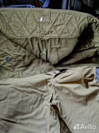 Штаны теплые ватные