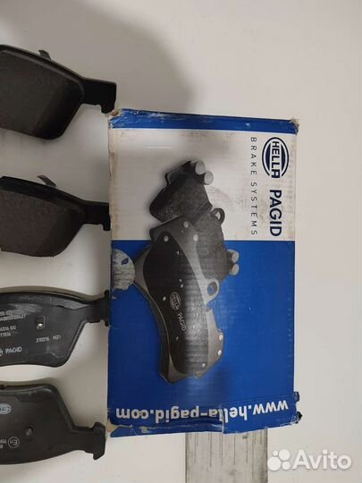 Тормозные колодки hella pagid на ML GL R 164