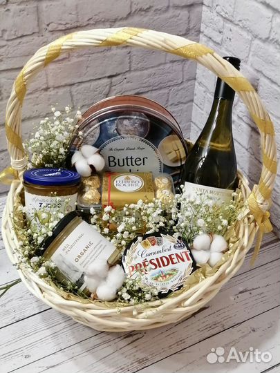 Подарочная корзина, корпоративные подарки