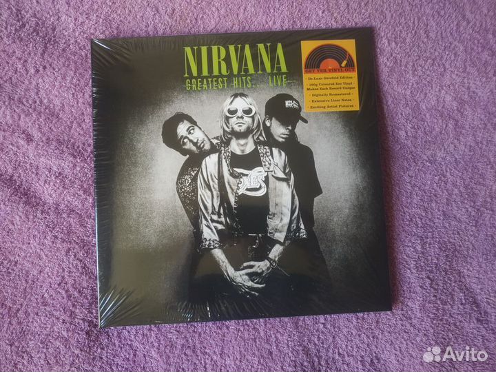 Lp' Nirvana - Greatest Hits * Live. / Sealed