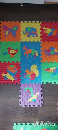 Детский коврик пазл
