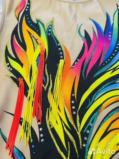 Купальник для выступлений художественная гимнастик