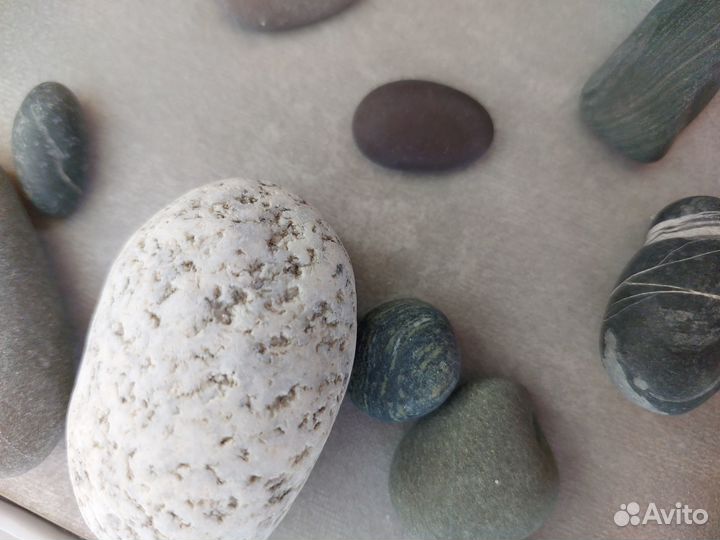 Камни с моря для украшения интерьера