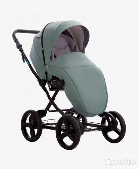 Коляска 2 в 1 эко кожа