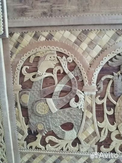 Картина из бересты