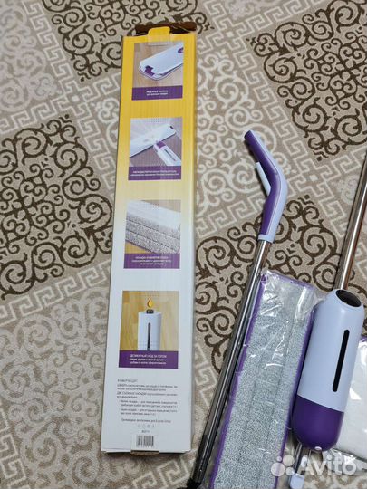 Швабра с распылителем aquamatic