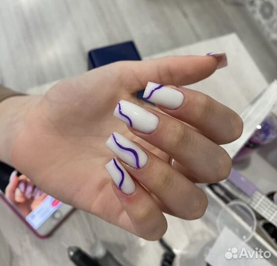 Маникюр гель лак