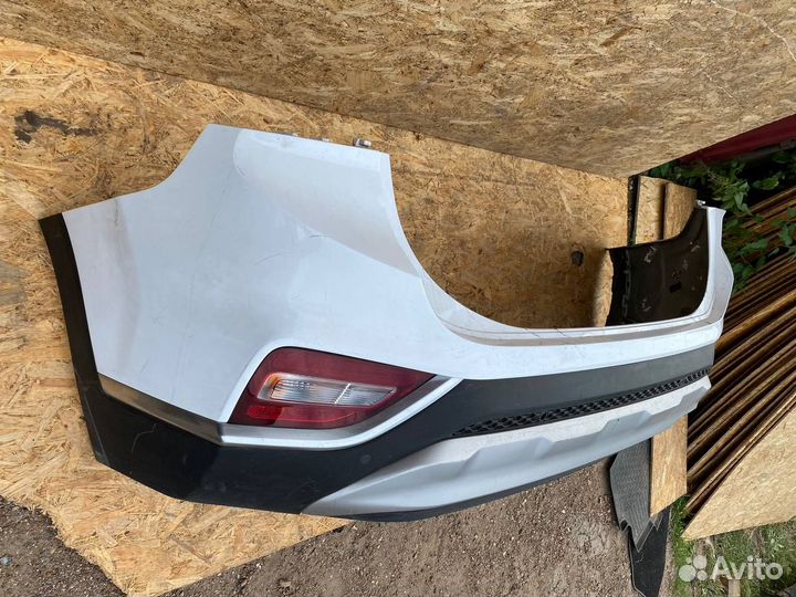 Задний бампер Хендай Санта Фе 4 тм