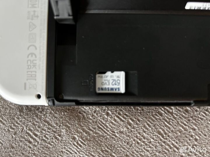 Nintendo Switch oled прошитая чип + 512gb MicroSD