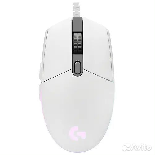 Мышь проводная Logitech G102 lightsync white ориги