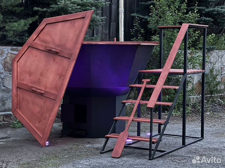 Банный чан на дровах в наличии и под заказ