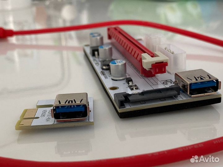 Райзеры riser pci-e 008s