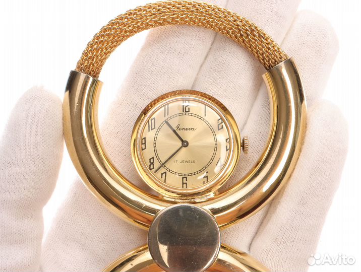 Geneva Ожерелье Часики США Винтаж