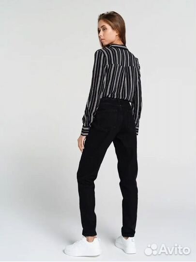 Джинсы прямые момс S