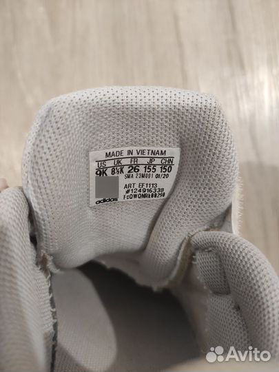 Кроссовки для девочки adidas 26