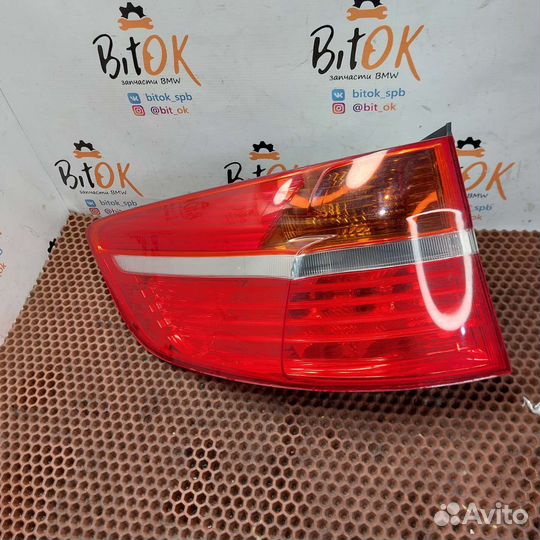 Фонарь задний левый в крыло BMW x6 e71 дорест