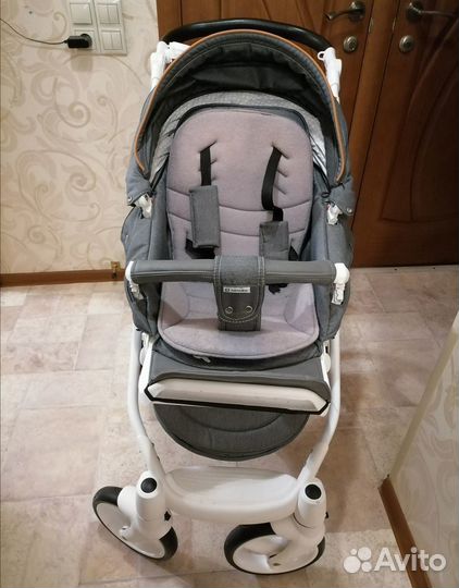 Коляска Adamex barletta 2 в 1 + зимний мешок