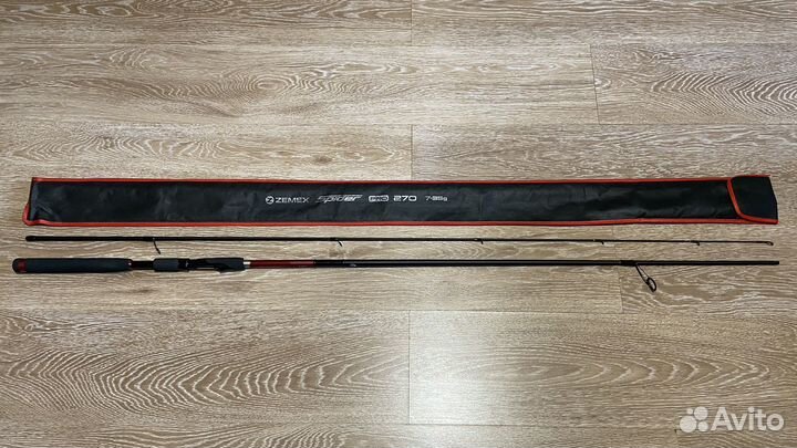Спиннинг zemex spider pro 270 7-35g