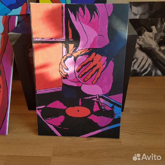 Картины эротика. Акрилом на холсте