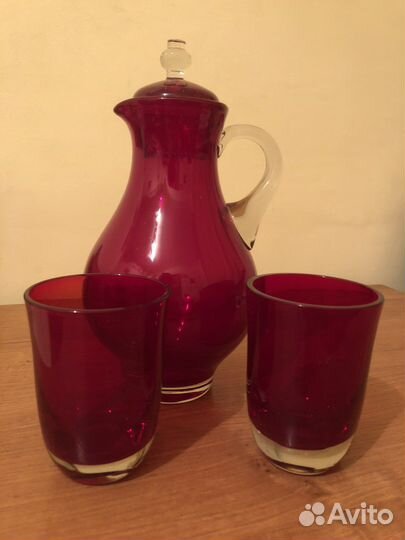 Рубиновое стекло СССР