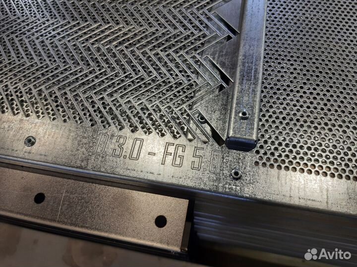 Решета сита перфорированные для зерноочистки