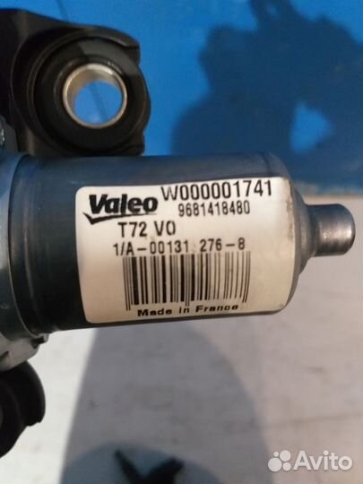 Моторчик заднего стеклоочистителя Пежо 308 SW