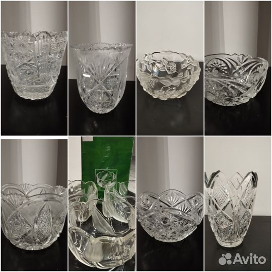 Ваза хрустальная СССР