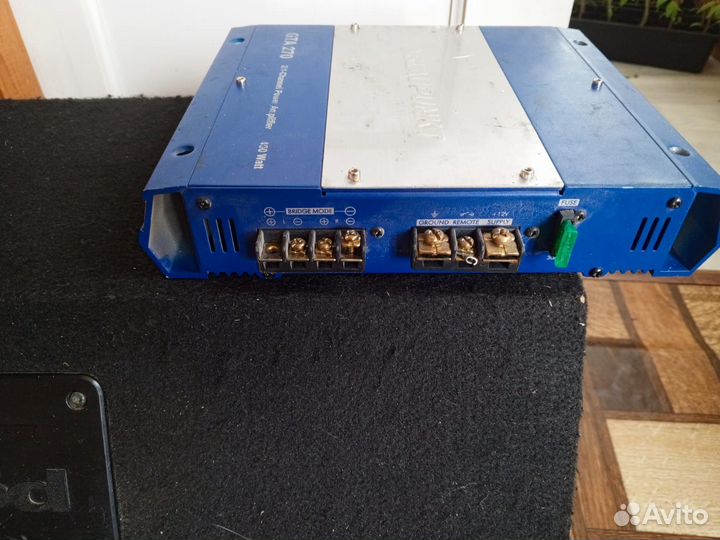 Сабвуфер и усилитель