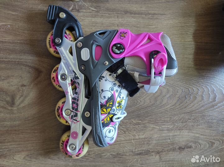 Ролики для девочки раздвижные