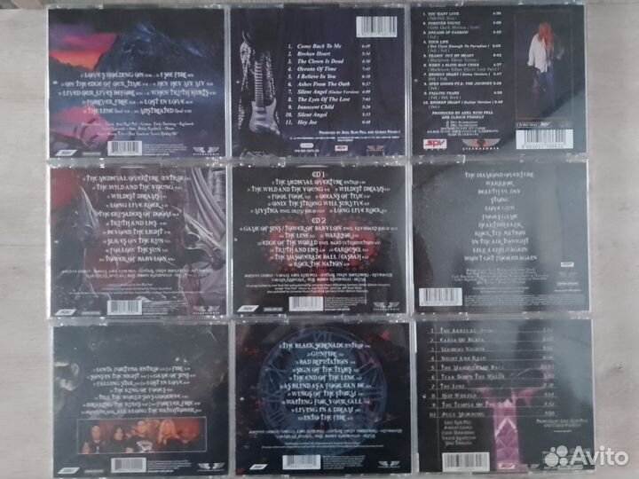 Музыкальные cd диски